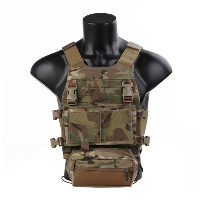 Emersongear FCS Style VEST W/MK Chest Rig SET 