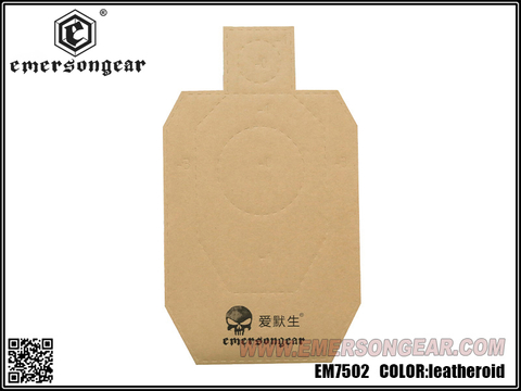 EmersonGear IDPA Paper Shooting Target-10 inches
