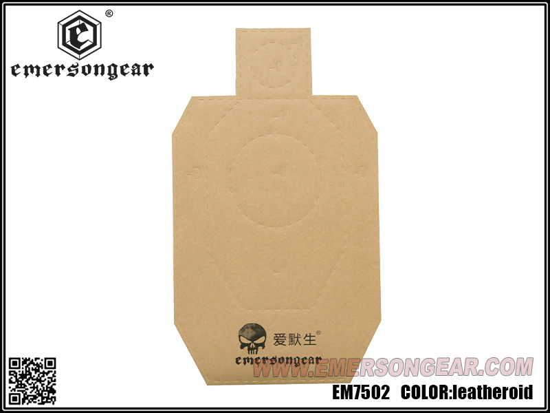 EmersonGear IDPA Paper Shooting Target-10 inches