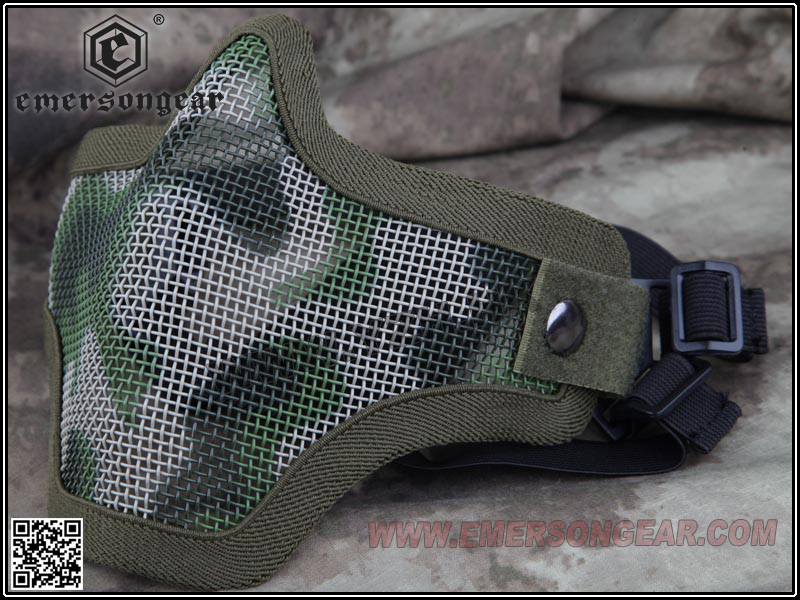EmersonGear Strike Steel Half Face Mask