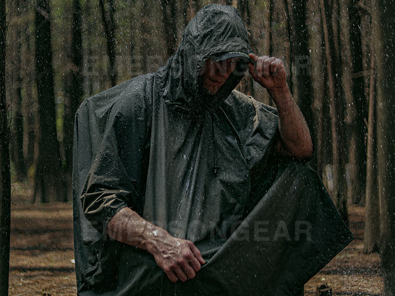 Emersongear Outdoor Jungle Tactical Quick-Drying Rain Poncho "Wind Rider"