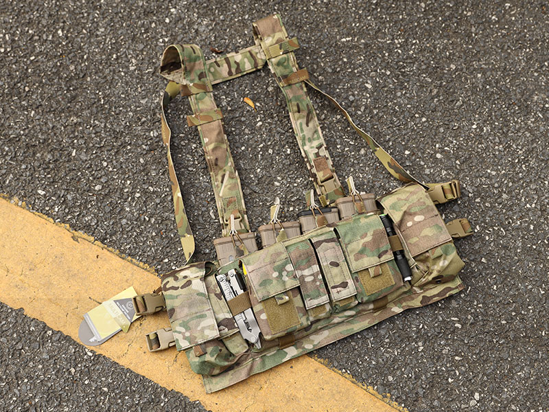 UW4 Style Tactical Chest Rig – Ranger Green, Adjustable, Lightweight, Plate Ready