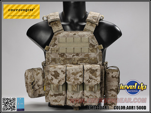 EmersonGear LBT6094A style Plate Carrier w 3 pouches