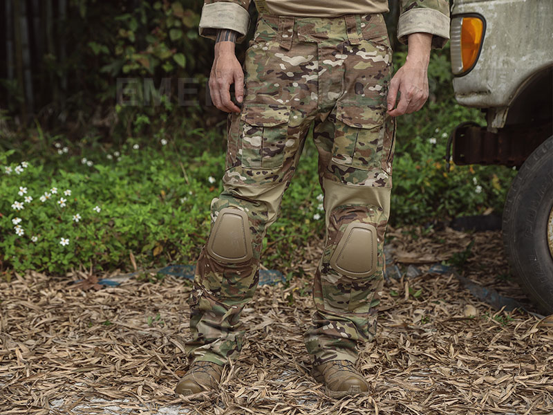 Emersongear Camouflage G2 Military Tactical Uniform Suit(Including Knee Pads And Elbow Pads)