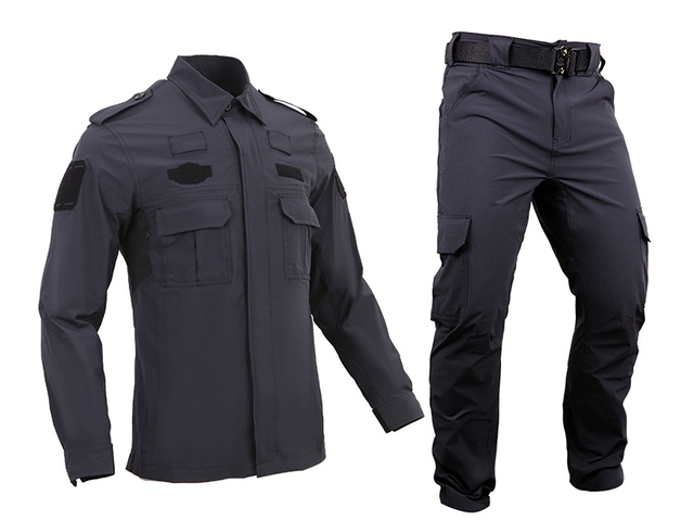 PAZAGUILA Police Uniform Military Tacrical Quick Dry Combat Training Suits