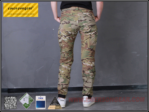 EmersonGear blue label tactical pants for women-Multicam