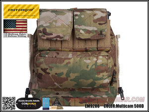 EmersonGear Back Pack BY ZIP Panel FOR AVS JPC2.0 CPC