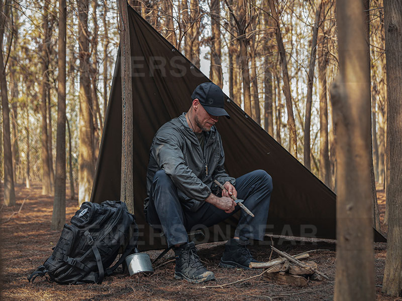 Emersongear Outdoor Jungle Tactical Quick-Drying Rain Poncho "Wind Rider"