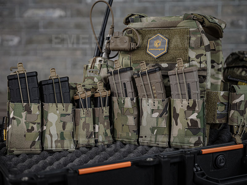 Emersongear "V-Edge" Double Pistol Magazine Pouch
