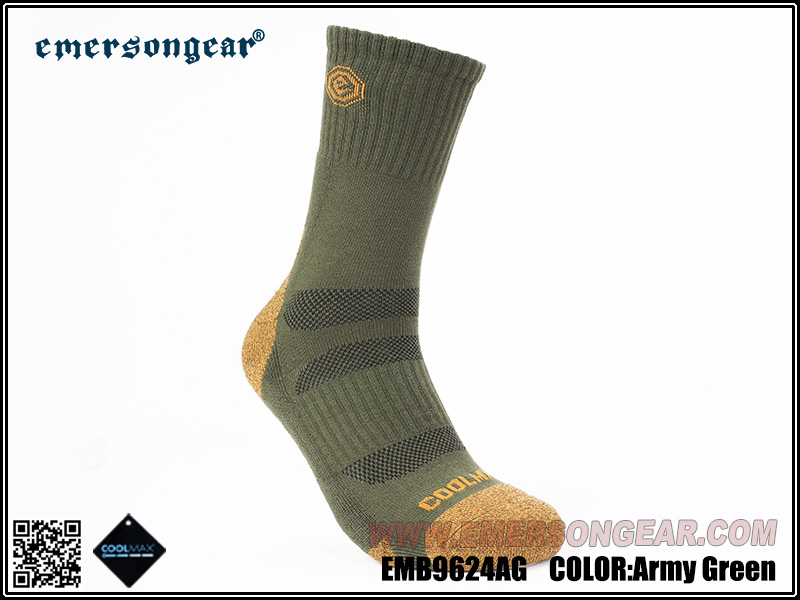 Emersongear Blue Label “Iguana” Functional Mid-Top Socks
