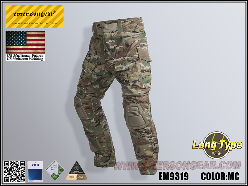 thumbnail image 2 of Emersongear Tactical G3 Combat Pants – Men's Multicam, Cotton/Polyester Blend – EM9351BK 2 of 4