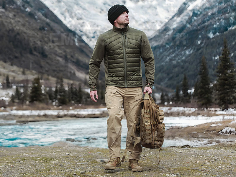 Emersongear Thinsulate 3M Cotton Mid-Layer Thermal Jacket "Snow Panther"