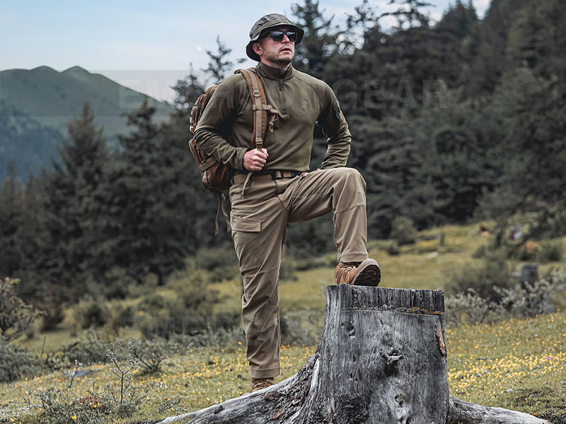 Emersongear Warm Comfortable Tactical Soft Shell Pants "Antelope"
