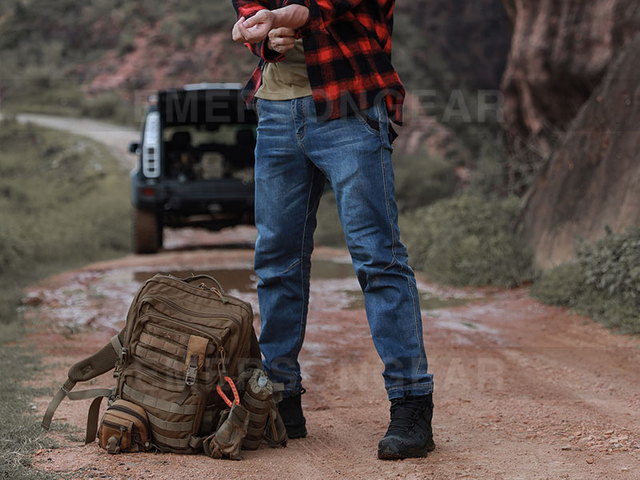 Emersongear Outdoor Breathable Tactical Pants Comfortable Casual Jeans