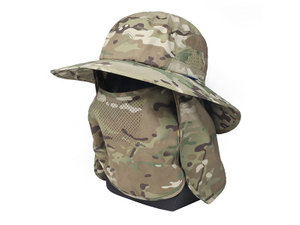 Emersongear UV100+ Detachable Multifunctional Frillnecks Boonie Hat "Frilled Lizard"