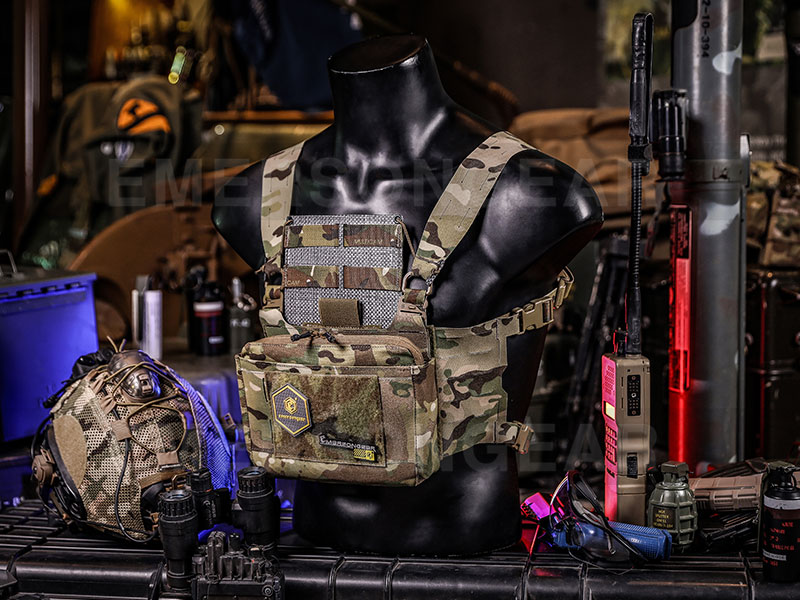 Emersongear FRO Style Tegris Material Tactical Combat Chest Rig Set