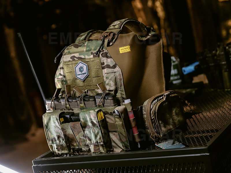 Emersongear ROC Quick Release LAVC Assault Tactical Plate Carrier Vest