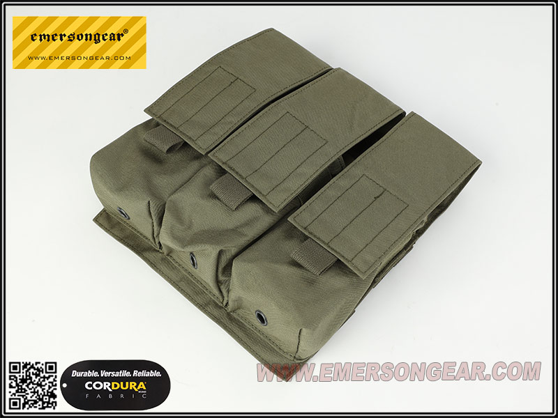 Emersongear LBT Style 7.62 Triple Magazine Pouch