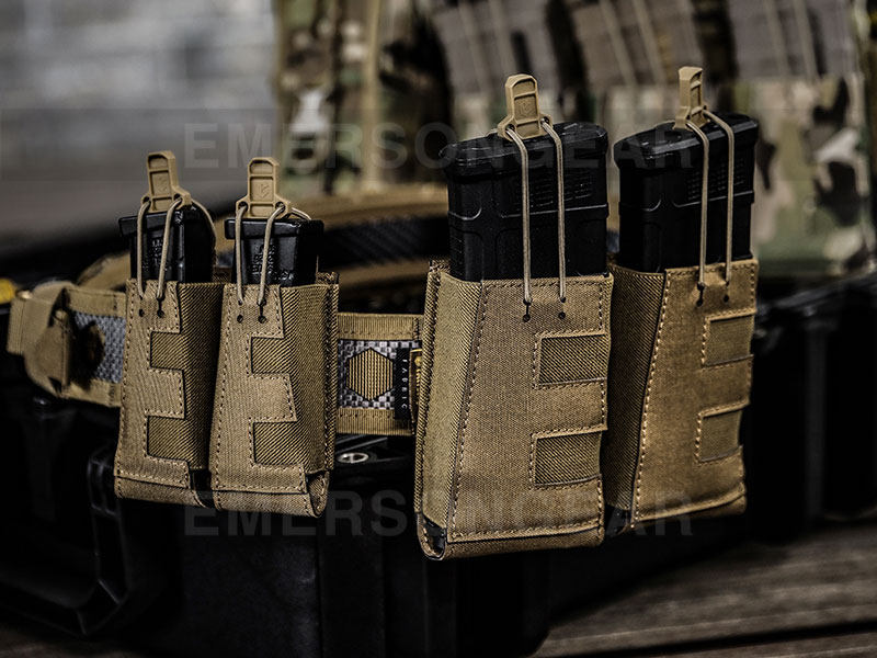 Emersongear "V-Edge" Double Pistol Magazine Pouch