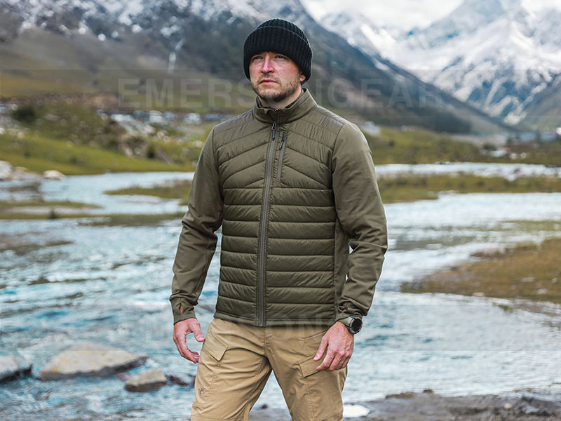 Emersongear Thinsulate 3M Cotton Mid-Layer Thermal Jacket "Snow Panther"