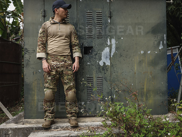Emersongear Camouflage G2 Military Tactical Uniform Suit(Including Knee Pads And Elbow Pads)