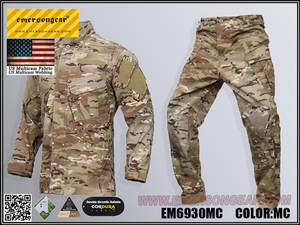 Emersongear Field Tactical Shirt Pants R6 Uniform Set