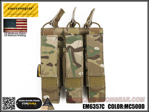 EmersonGear Modular Triple MAG Pouch For:MP7