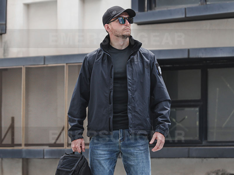 Emersongear Outdoor Work Clothing Waterproof And Breathable Nylon Tactical Jacket "Ocelot"