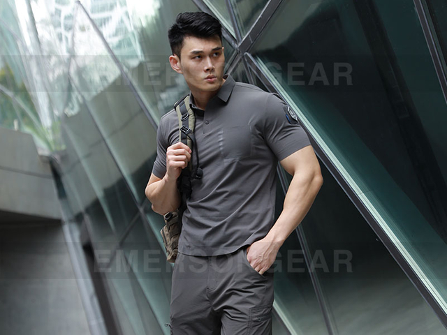 Emersongear Recycled Eco-Friendly Material Leisure Tactical Polo Shirt 